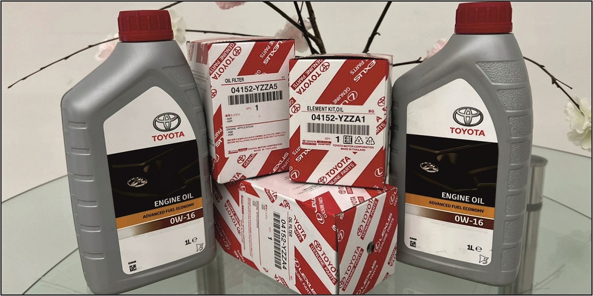 Оригинальное моторное масло Toyota!