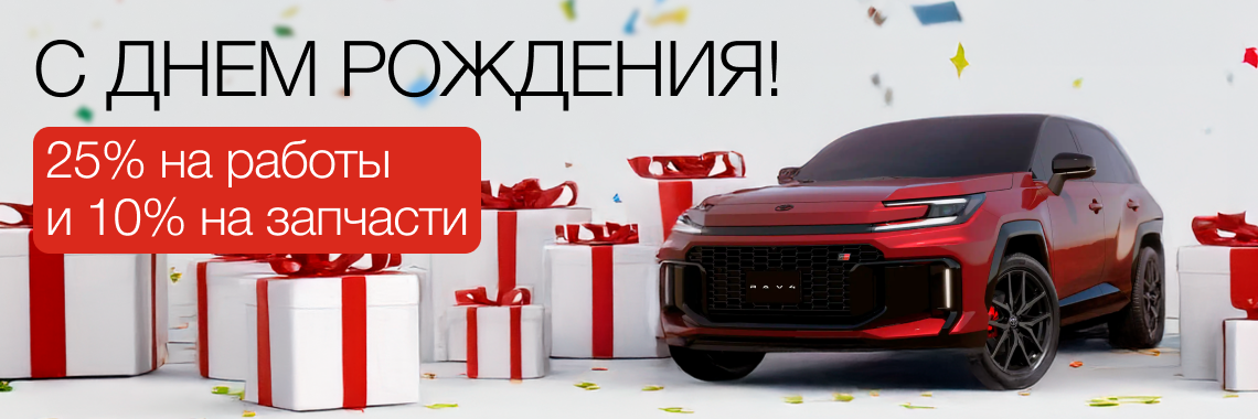 Подарок к вашему Дню рождения