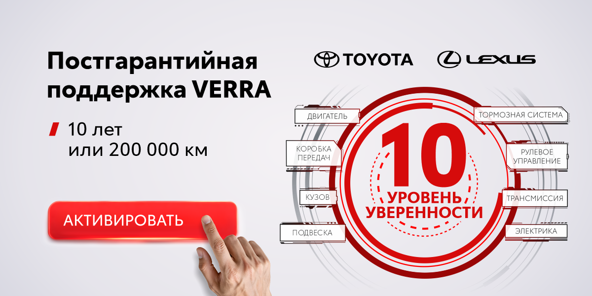Постгарантийная поддержка VERRA