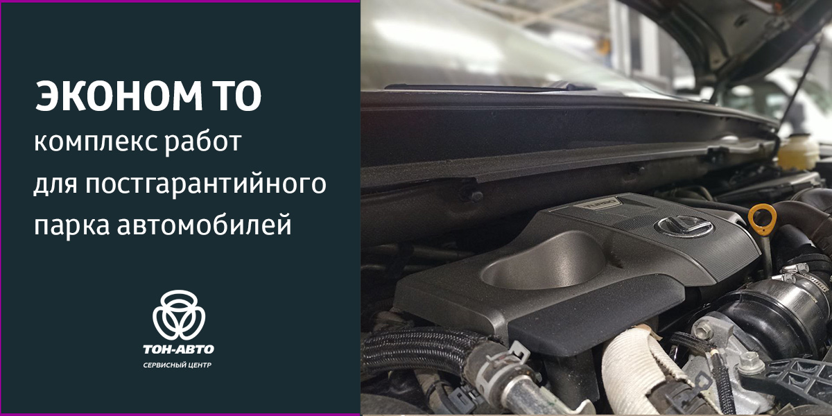 Эконом ТО для постгарантийного парка Lexus ТОЛЬЯТТИ
