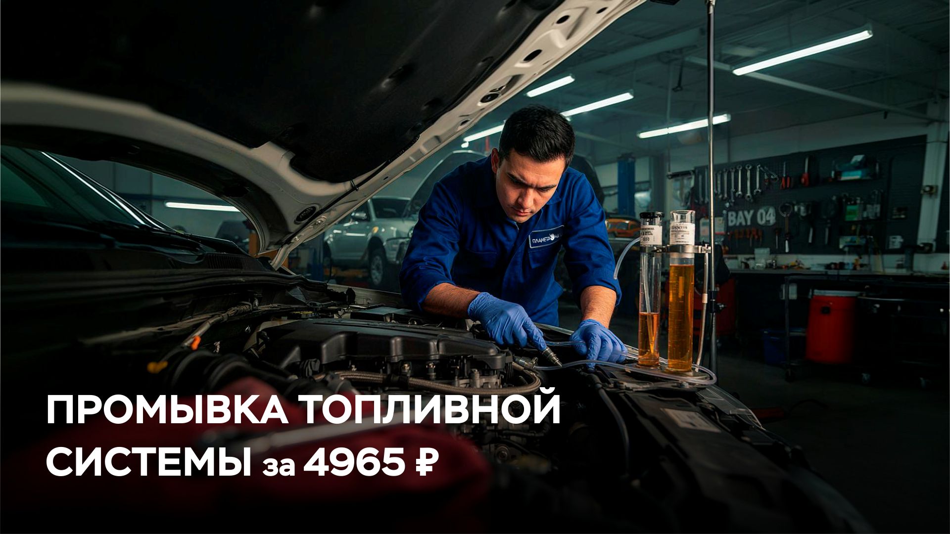Промывка топливной системы за 4956 руб.