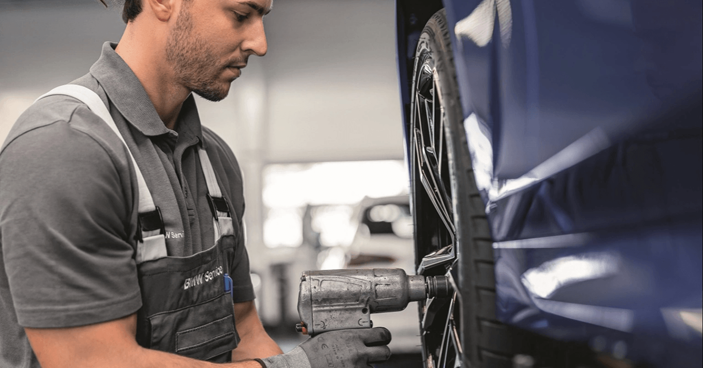 Шиномонтаж для вашего BMW