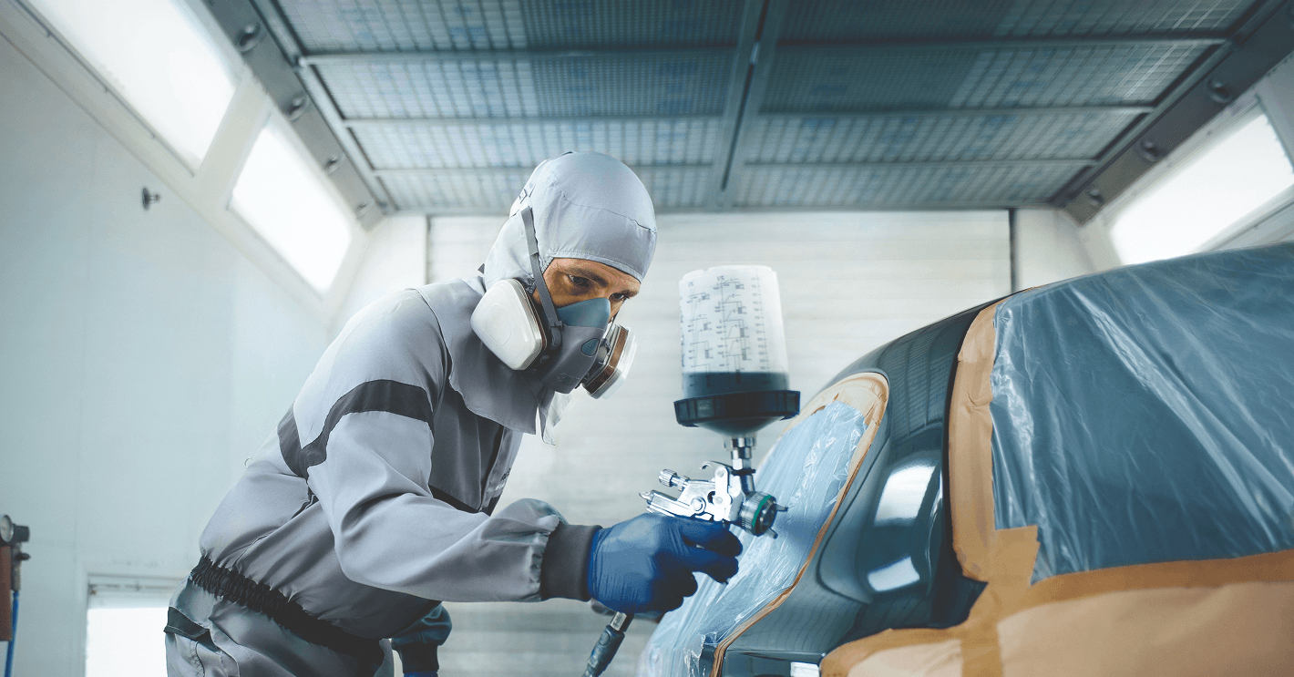 Окраска детали под толщиномер в АВТОДОМ BMW на Стартовой.