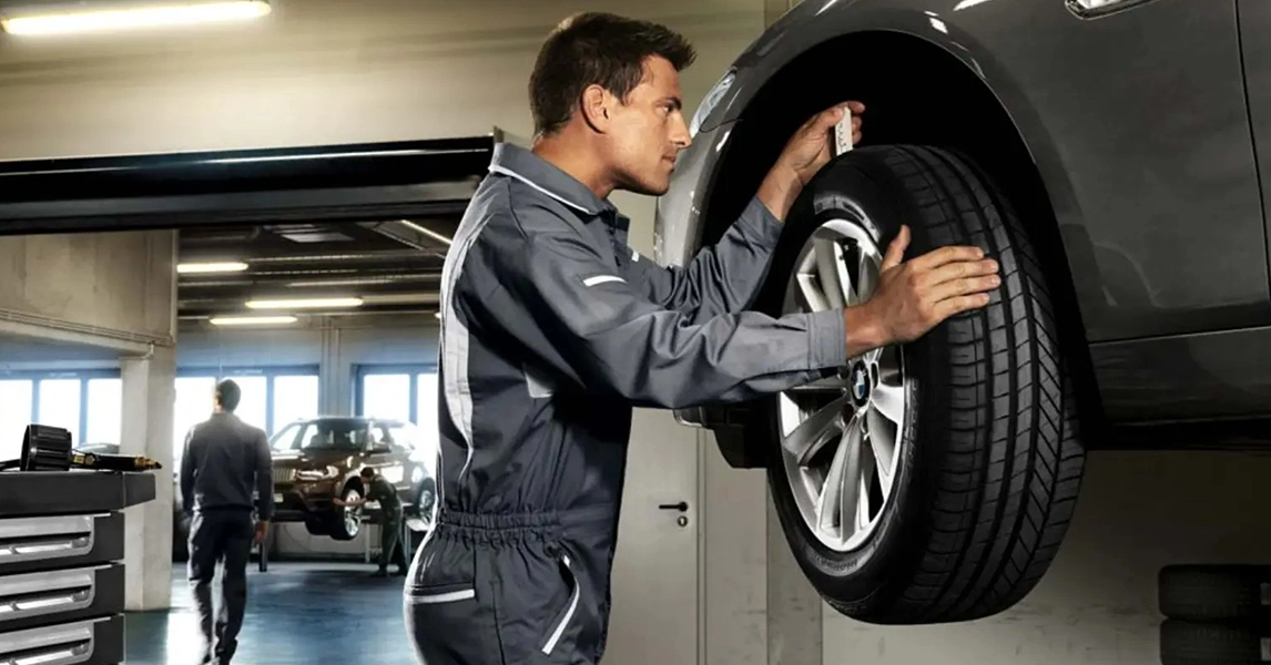 Услуга по замене шин BMW у официального дилера