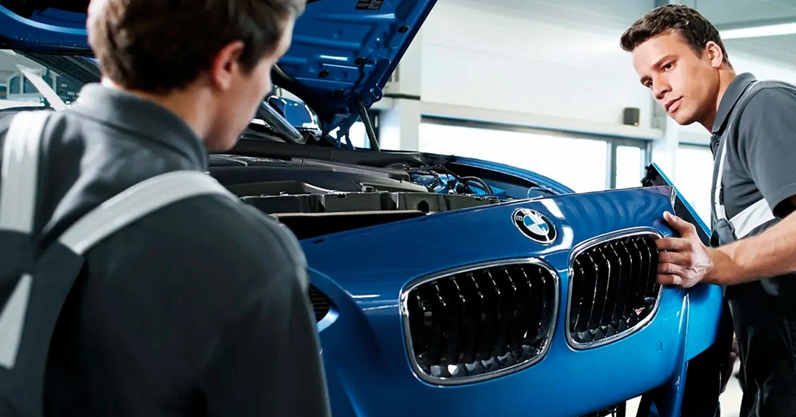 Мойка радиатора системы охлаждения на BMW