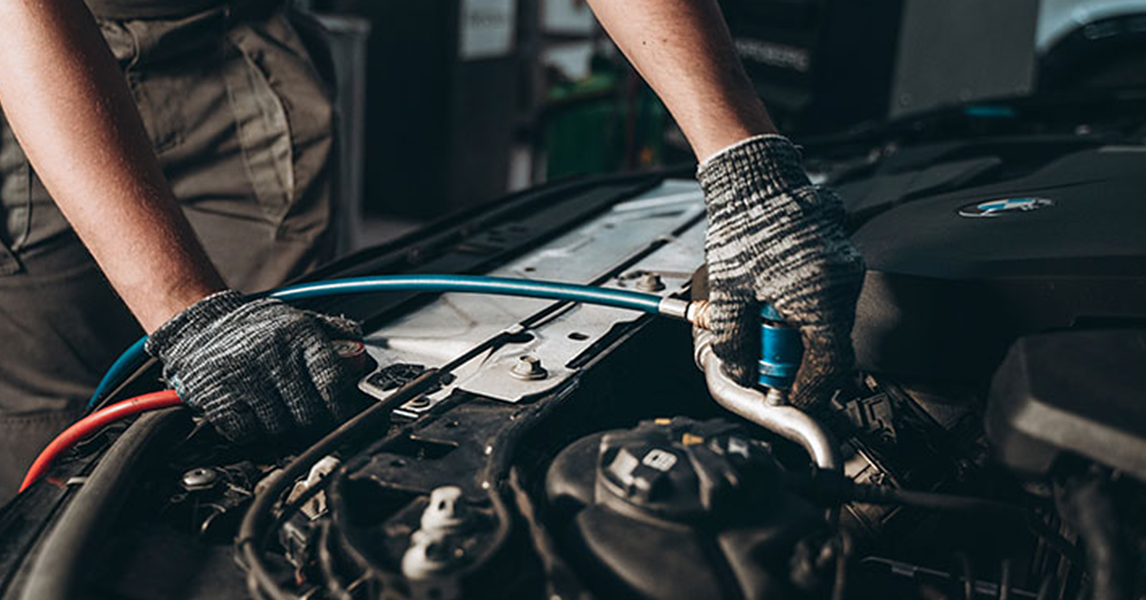 Перезаправка систем кондиционирования