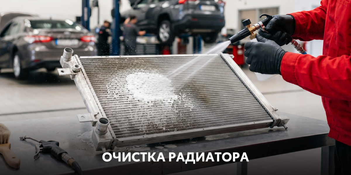 Очистка радиатора