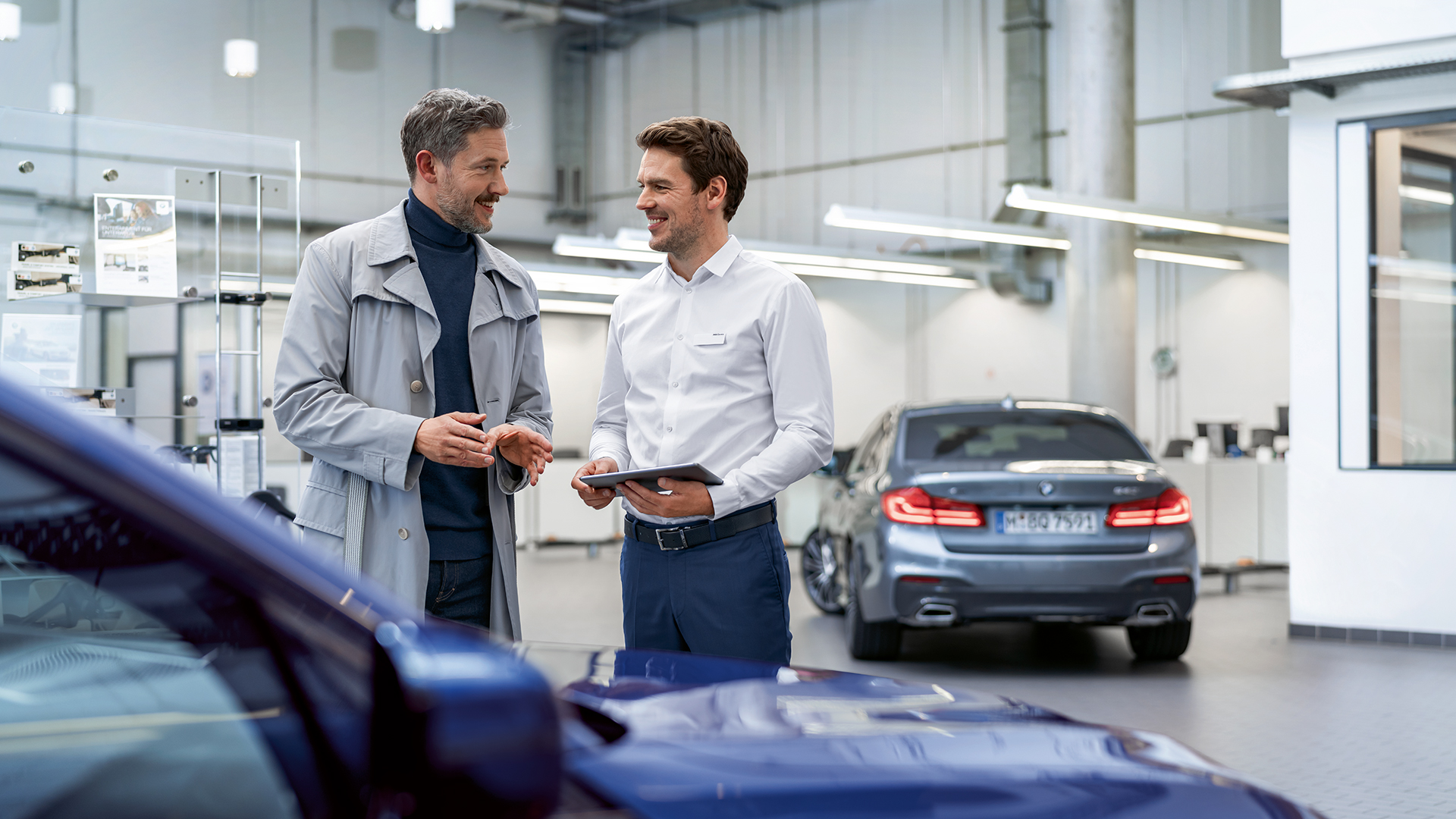 Комплимент на первый визит на сервис BMW