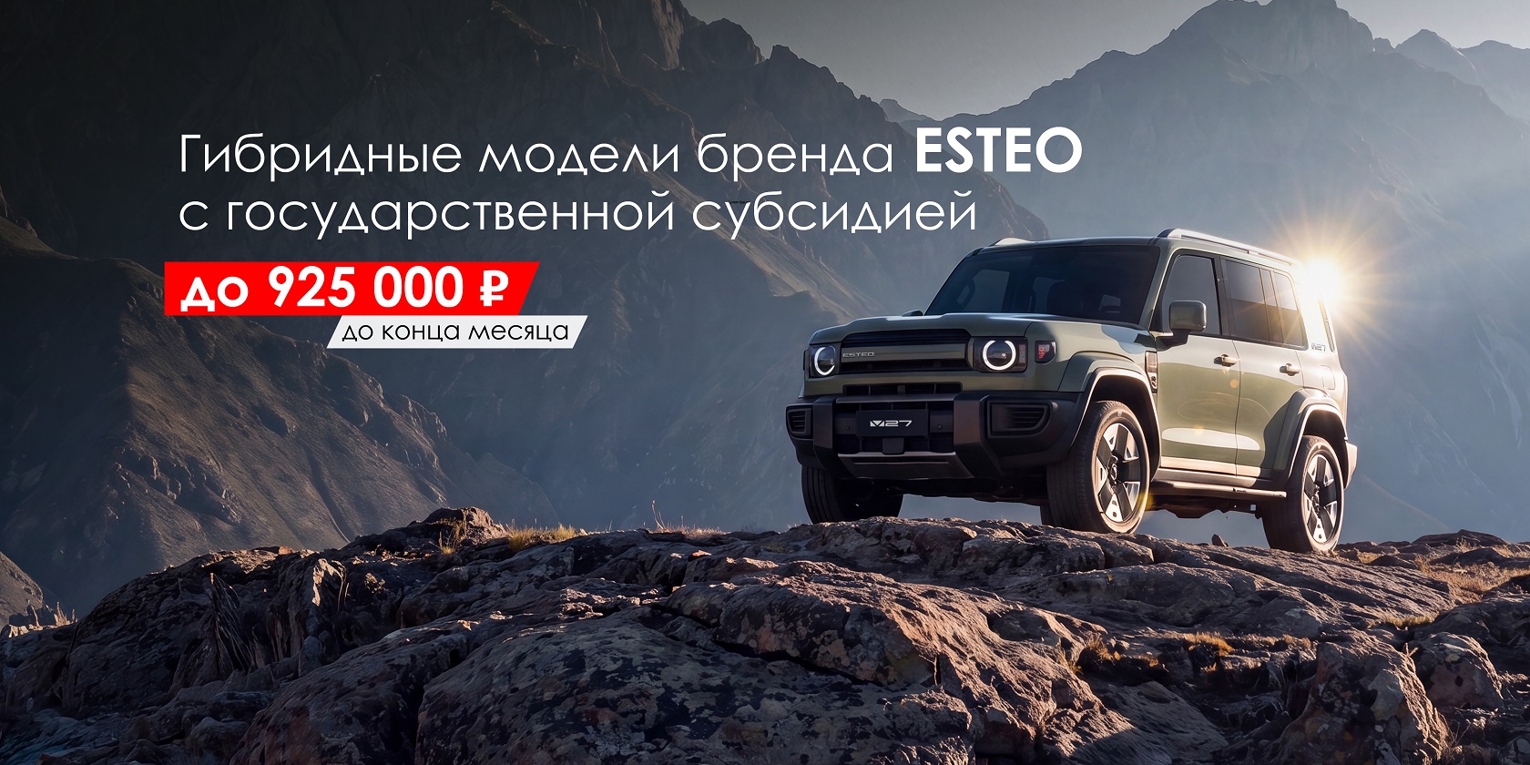 Выгода 925 000 ₽ на премиальные гибриды ESTEO в ДЦ «Верра» Уфа