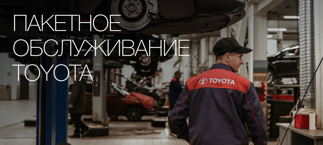 Пакетное обслуживание Toyota