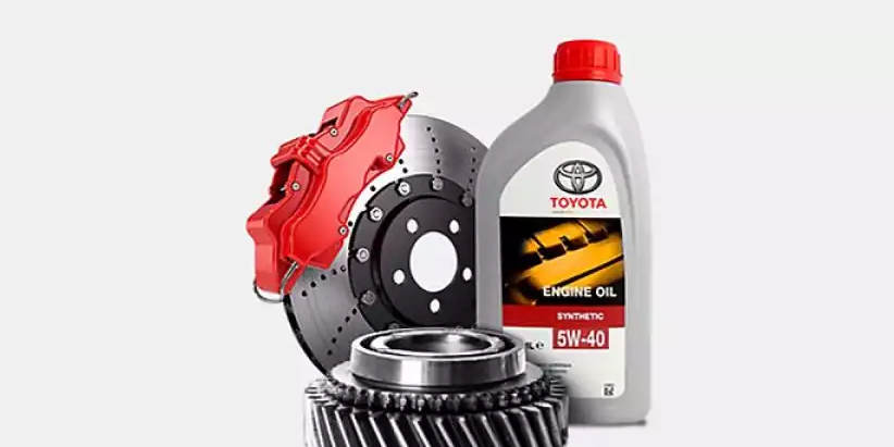Оригинальные запасные части и масла для Toyota