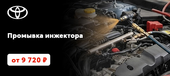 Промывка инжектора от 9 720 руб.